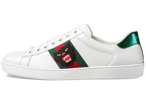 gucci 3 panther shoes|gucci ace shoes customer service.